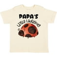 thumbnail image 3 of Inktastic Papa's Little Ladybug Boys or Girls Toddler T-Shirt, 3 of 5