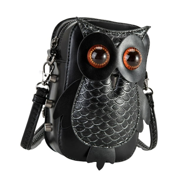 Bolso bandolera Steampunk Strade Fareast Limited Forma de Búho Piel Sintética