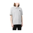 thumbnail image 2 of Lacoste Original Loose Fit 80's Croc Unisex Polos Size M, Color: Silver Chine, 2 of 5