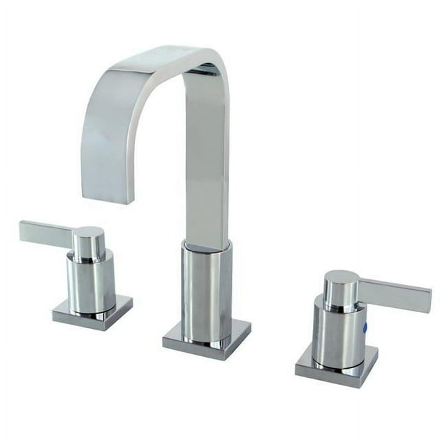Kingston Brass FSC8961NDL Robinet de Lavabo à Deux Poignées Chrome