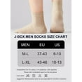thumbnail image 7 of ShengRui Mens Multi-Pack Cotton Socks Thin Breathable Summer Comfort Low Cut Socks, 7 of 7