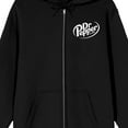 thumbnail image 2 of Dr Pepper Energy Up Men's Black Zippered Hoodie-3XL, 2 of 5