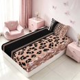 thumbnail image 5 of Homewish Animal Print Twin Sheets, Brown Zebra Leopard Print Bedding, 3 Pieces (1 Flat Sheet, 1 Fitted Sheet and 1 Pillowcase), 5 of 6