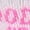 Blue, variant on Girls "Good Vibes Heart" Ribbed Cotton Blend Knee High Sock - Girls - Female, 2, Blush