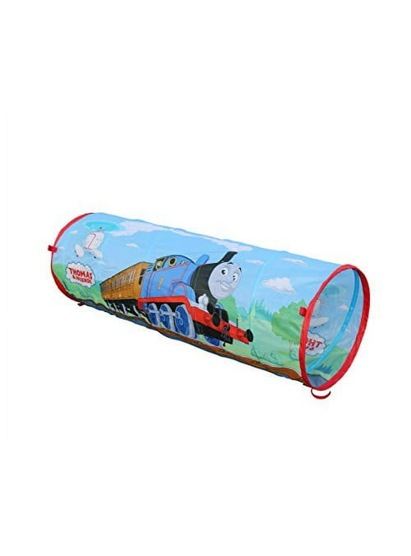 Thomas and Friends,6' Thomas the Train Pop-up Play Tunnel, Polyester Material, Indoor and Outdoor Use, Children Ages 3+