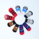 thumbnail image 3 of Calcetines para perros y gatos, calcetines de algodón con control de tracción, antideslizantes para interiores, 3 of 5