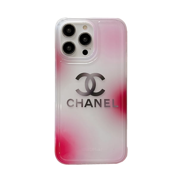 CC Letter Pattren Translúcido Suave Carcasa Para Teléfono iPhone 11 12 13 14 Pro Max 14 Plus IMD Funda Trasera De Silicona A Prueba De Golpes TPU