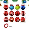 thumbnail image 3 of ToyKingdee Outdoor Double Sided Lawn Decorations Christmas Hanging Ornaments Plastic Outdoor Holiday Decorations for Xmas Home Office Tree Porch Yard Decor, 3 of 7