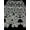 Black Iridescent silver, variant on Valentina Textile INc Damask Design Embroidered on Mesh Lace Fabric by The Yard VT-16(1 Yard, Iridescent Blue)