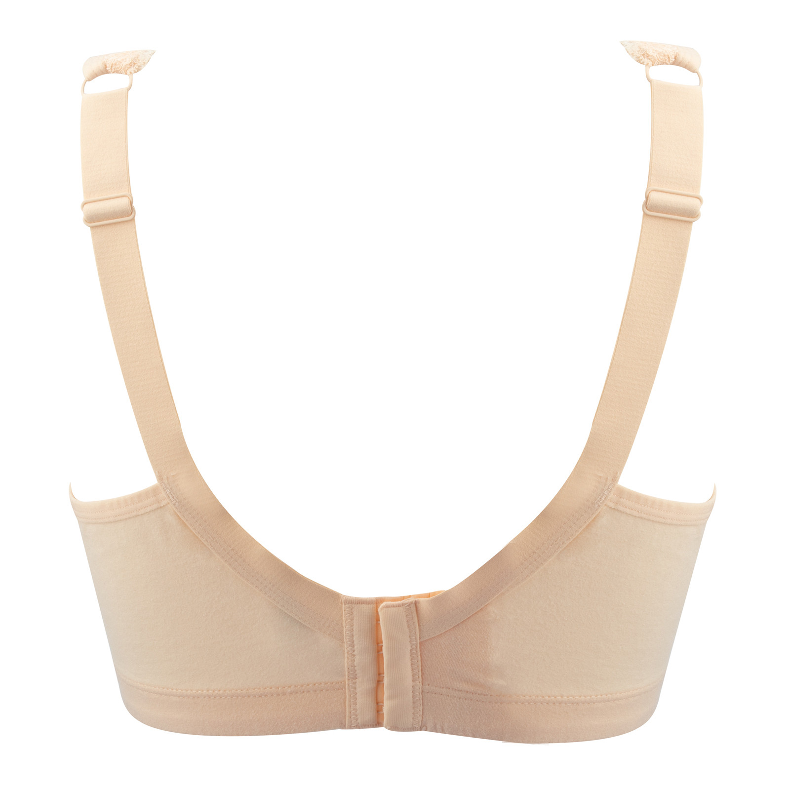 Amidoa Large Bust Women's Bras Full-Figure Wire-Free Bra Womens Fashion ...