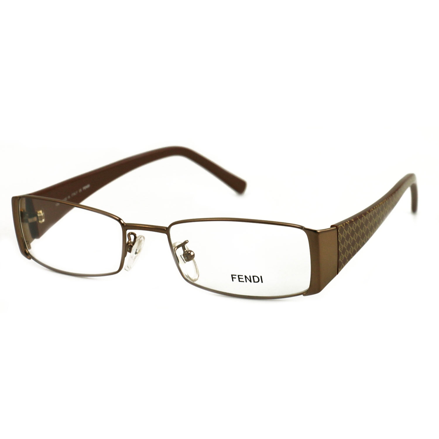 Fendi Women Eyeglasses FF700 770 Gold 50 17 135 Frames Rectangle