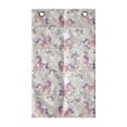 thumbnail image 1 of Rainbow Hanging Pocket Organizer, Dreamy Unicorn Pattern Repetitive Clouds Stars, Printed Polyester Storage Bag with Pockets, 21" x 31", Pale Salmon Multicolor, 1 of 2