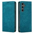 thumbnail image 7 of for Samsung Galaxy A15 Wallet Case with RFID Blocking Credit Card Holder, Magnetic Closure PU Leather Folio Flip Kickstand Shockproof Cover Women Men for Samsung Galaxy A15,Bluegreen, 7 of 7
