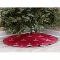 thumbnail image 2 of Purple Baltimore Ravens Micro Plush Christmas Tree Skirt, 2 of 7
