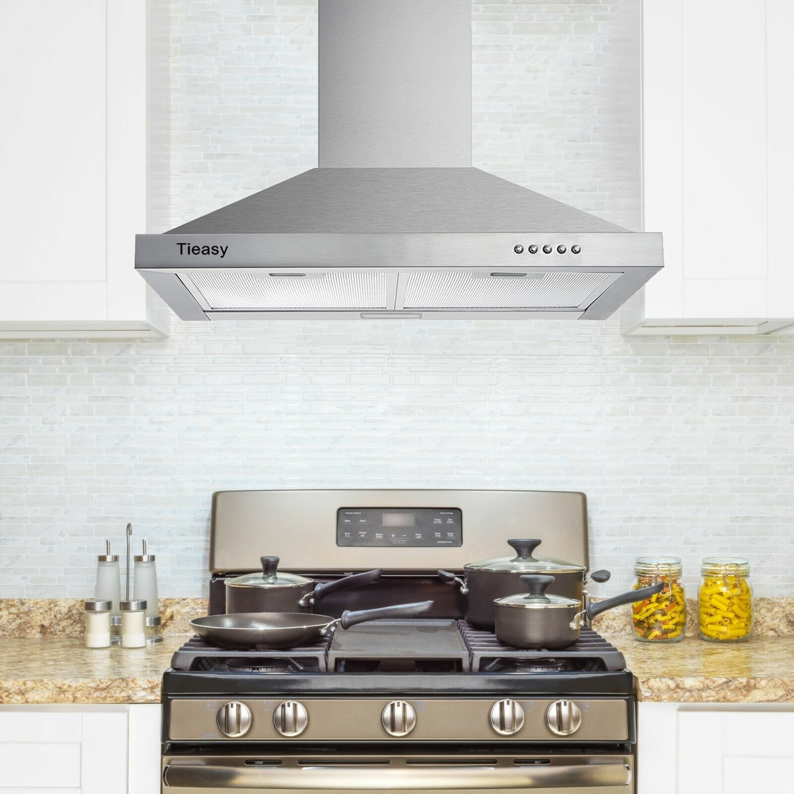 30 stainless sale steel range hood