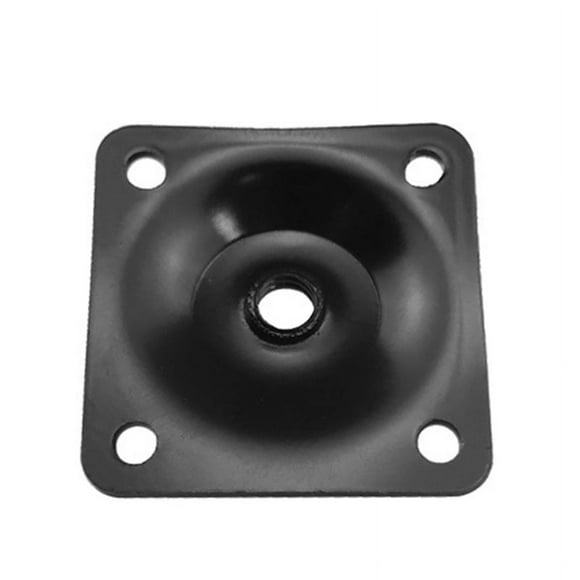 4Pcs/Set Furniture Leg Mounting Plates Sofa Leg Attachment Plates M8 Hanger Bolts Screws Adapters Metal Plates Bracket Kit for Sofa Couch Chair