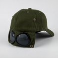 thumbnail image 4 of Sombrero de aviador con personalidad para hombre y mujer, gorra de béisbol con gafas de sol, Unisex, para padres e hijos, 4 of 4