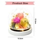 thumbnail image 2 of Decoración de flores eternas, rosa más cubierta de cristal de hortensia con luces, regalos navideños, regalos de cumpleaños para familiares y amigos, 2 of 5