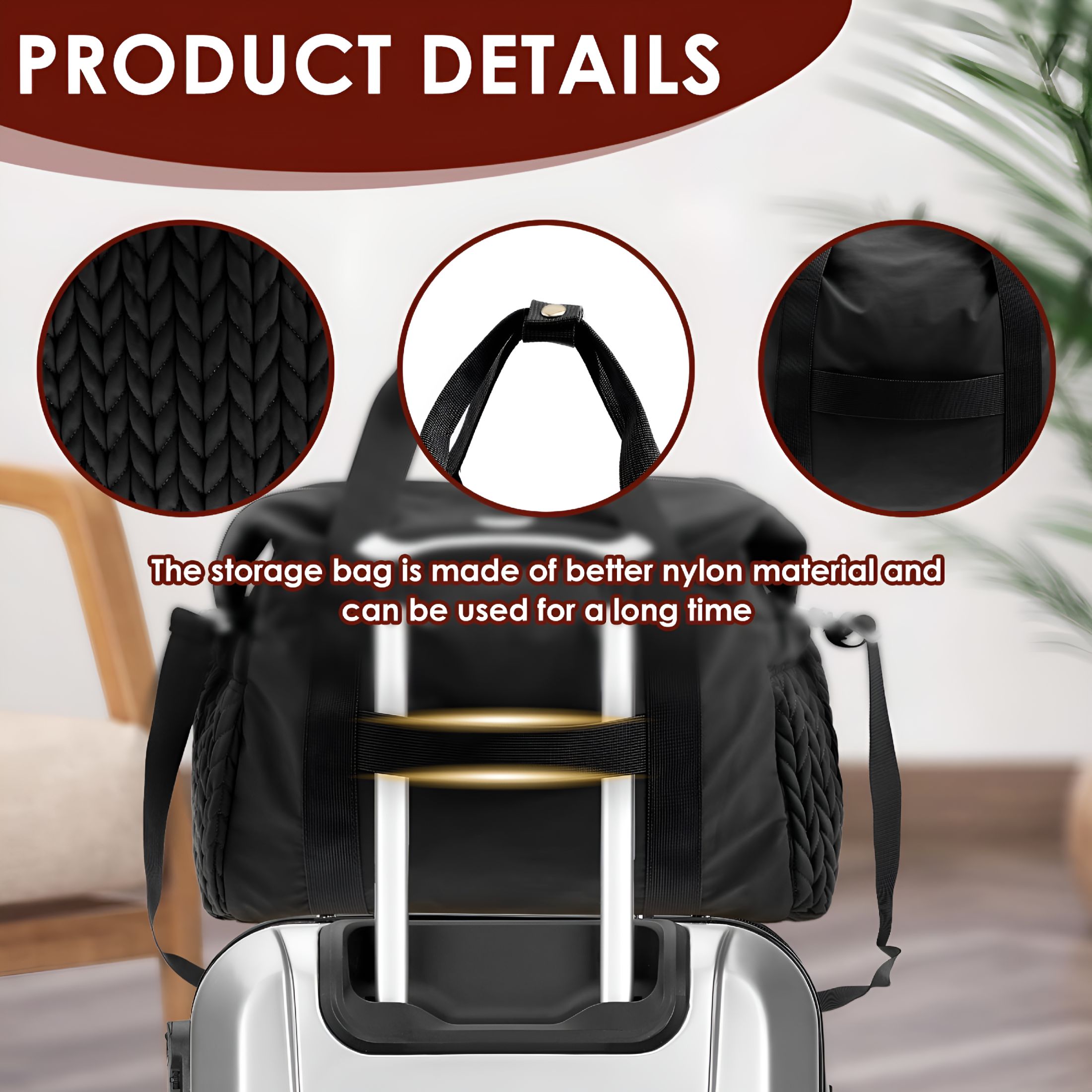 GASTROPOD 2026 New Diaper Bag Tote Sturdy Kids Diapers Bag Versatile Traveling Diaper Bags Portable Baby Bag with Pacifier Case Easy to Clean Mom Hospital Bag for Babies