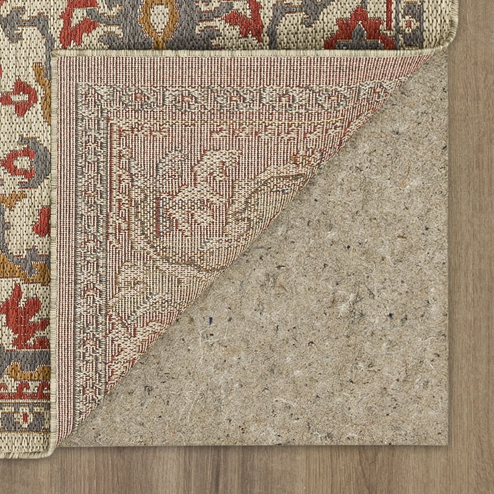 Mohawk Home Ravello Outdoor Area Rug, Rust, 4' x 5' 6"