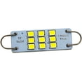 thumbnail image 6 of Alla Lighting Festoon 44mm 1.73" 3030 9-SMD Rigid Loop Super Bright White 561 562 567 564 LED Bulbs for Interior Lights Map Lights Dome Lights Luggage Compartment Light Trunk Light Lamps Replacement, 6 of 8