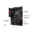 thumbnail image 5 of ASUS ROG Strix B550-F Gaming AMD AM4 Zen 3 Ryzen 5000 & 3rd Gen Ryzen ATX Gaming Motherboard (PCIe 4.0, 2.5Gb LAN, BIOS Flashback, HDMI 2.1, Addressable Gen 2 RGB Header and Aura Sync), 5 of 5