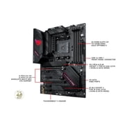 ASUS ROG Strix B550-F Gaming AMD AM4 Zen 3 Ryzen 5000 & 3rd Gen Ryzen ATX Gaming Motherboard (PCIe 4.0, 2.5Gb LAN, BIOS Flashback, HDMI 2.1, Addressable Gen 2 RGB Header and Aura Sync)