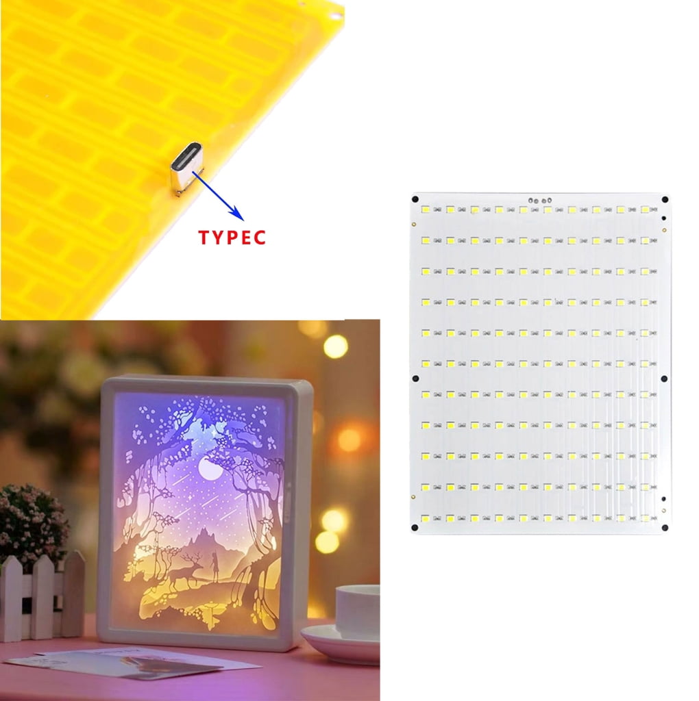 JZROCKER For CMYK Lithophane Led Panel LED Backlight Board Basic 3D Printing Photo Office Lamp Backlight Accessories