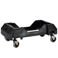 thumbnail image 1 of Alpine Industries Black 23 Gallon Rectangular Trash Can Dolly, 1 of 13