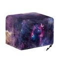thumbnail image 6 of HELLHERO Galaxy Cat Butterfly Print Toaster Cover 4 Slice, Dustproof Protector for Kitchen Small Appliance with Top Handle and Ajustable Drawstring, 6 of 8