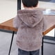 thumbnail image 5 of Chaquetas de vellón de invierno para bebés y niños con capucha, vestido de algodón, abrigo cálido con forro, ropa exterior, 5 of 5