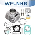 thumbnail image 7 of Genrics Cylinder Top End Kit Gasket Kit Replacement for Honda Fourtrax 300FW 4x4 2x4 1988-2000, 7 of 7