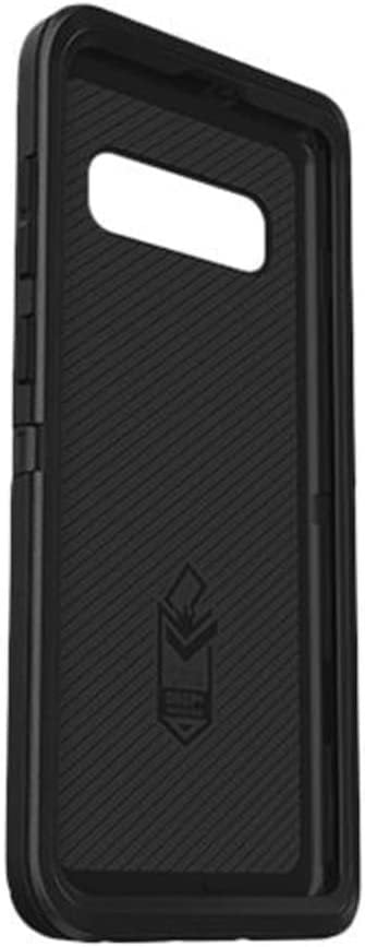 OtterBox Defender Series Screenless Edition Case for Samsung Galaxy S10+ Only - Holster Clip Included - Non-Retail Packaging - Black
