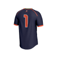thumbnail image 3 of Unisex GameDay Greats #1 Navy Virginia Cavaliers Lightweight Women's Lacrosse Fashion Jersey, 3 of 4