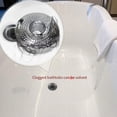 thumbnail image 2 of Billuyoard Colador de pelo de drenaje de ducha multifuncional de acero inoxidable fácil de instalar resistente y duradero Suministros de limpieza para el hogar, 2 of 6