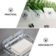 Home Hooks 10pcs Furniture Clear Hanger Pads with Screws Non-Trace Hook Kitchen Sticker