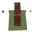 thumbnail image 1 of Bolsa de recolección de frutas Lona de cuero sintético para jardín Bolsa plegable Organizador de recolección de alimentos, Verde Methold HA007923-02B, 1 of 6