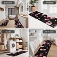 thumbnail image 5 of Pioneer Flower Floral Print Pattern Kitchen Rugs Sets Of 3,Kitchen Runner Rugs Non Skid Washable,Decorative Kitchen Floor Mats for Kitchen,Sink,Laundry,17"x30"+ 17"x47" + 17"x59", 5 of 6