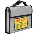 thumbnail image 2 of Ya2011 Model Airplane Lithium Battery AntiExplosion Bag Double Layer Fire Bag Silver,, 2 of 5