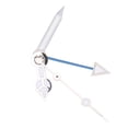 thumbnail image 2 of Manecillas luminosas para reloj, hora, minuto, segundero, accesorios de reloj para movimiento 3186, manecilla azul luminosa, 2 of 14