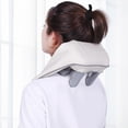 thumbnail image 2 of Hot Compress Cordless Electric Neck Massager Multi-Purpose Adjustables Modes Massager for Women Men Elder, 2 of 5