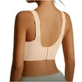 thumbnail image 5 of Bixock Wireless Sports Bras for Women Solid Color Side Coverage Support Underarm Containment for Fitness Activity Wear Bra, 5 of 5