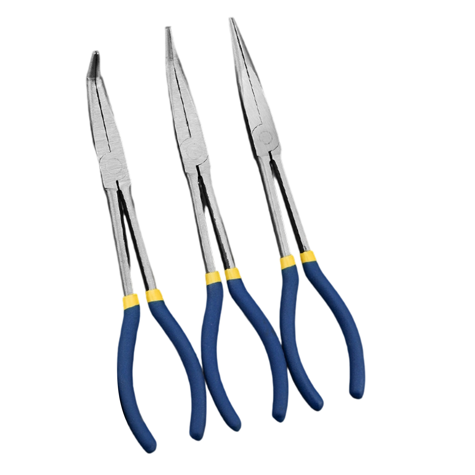11inch Hose Grip Pliers 11Inch 0°/45°/90° Bent Nose Pliers Gripper Plug Boot Removal