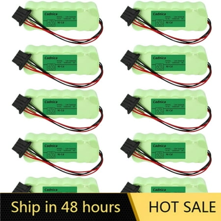 US STOCK 10PCS 12N-1600SCB Battery Replace for 1600mAh Battery for OKUMA OSP-P200M System
