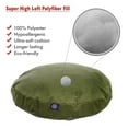 thumbnail image 2 of Majestic Pet | Villa Velvet Round Pet Bed For Dogs, Removable Cover, Fern, Small, 2 of 5