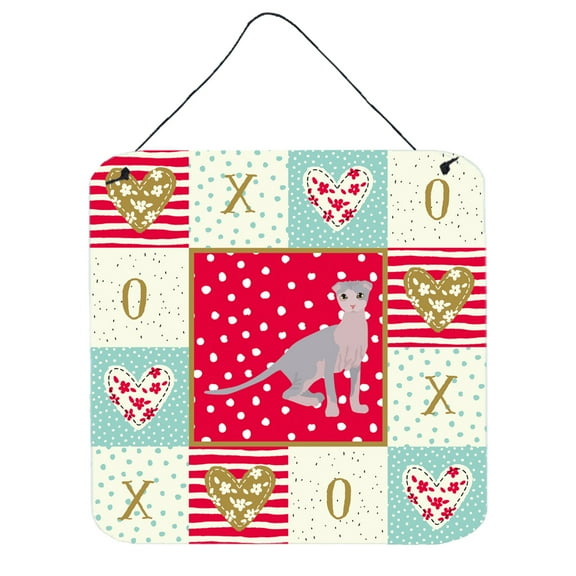 Ukrainian Levkoy Cat Love Wall or Door Hanging Prints