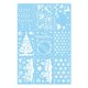 thumbnail image 1 of Nvzi 244 piezas de calcomanías navideñas para ventanas de vidrio, 9 hojas, decoraciones de invierno, A, 1 of 4