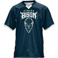thumbnail image 1 of ProSphere Men's Howard University No Huddle Football Fan Jersey, 1 of 6