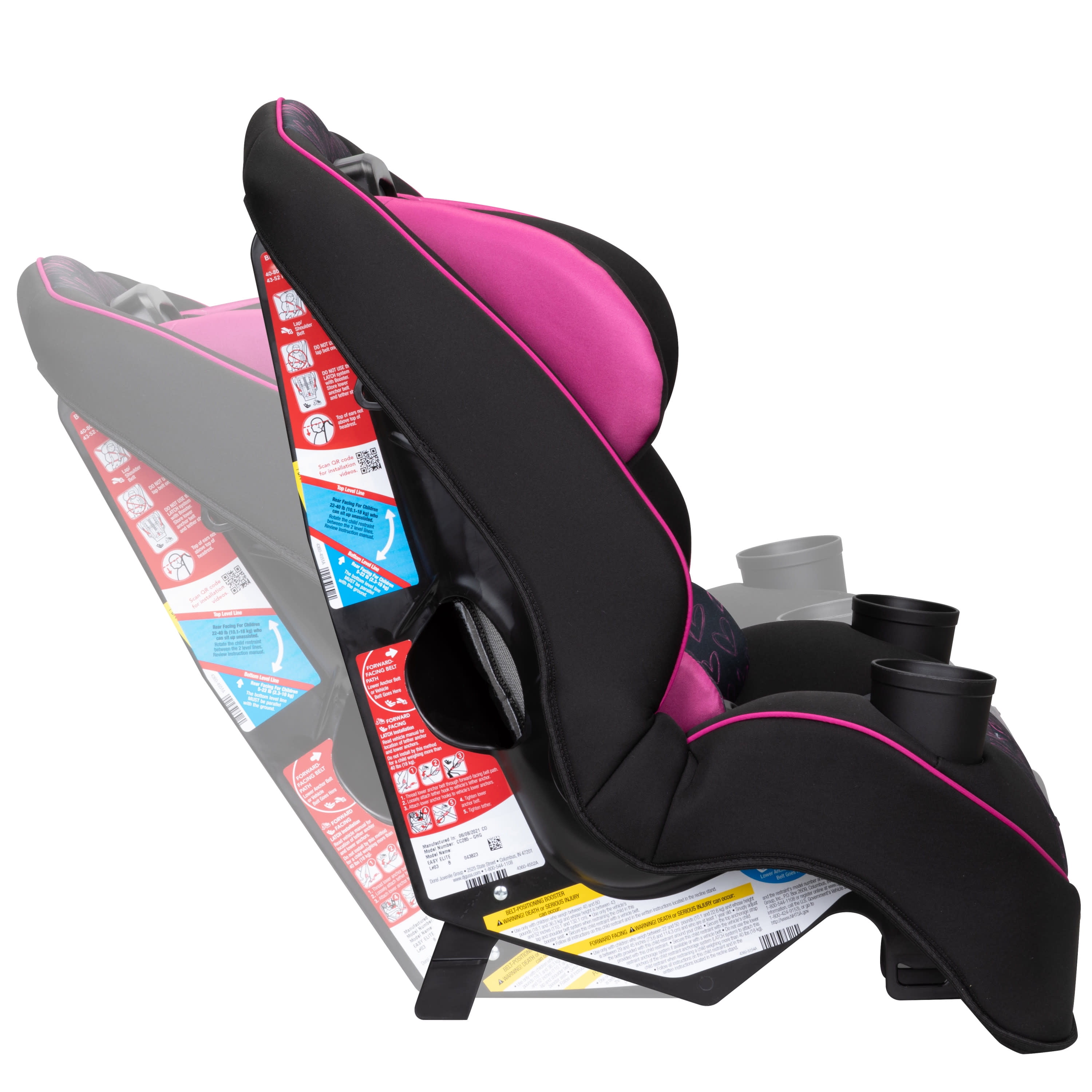 Cosco Easy Elite 3 In 1 Convertible Car Seat Installation