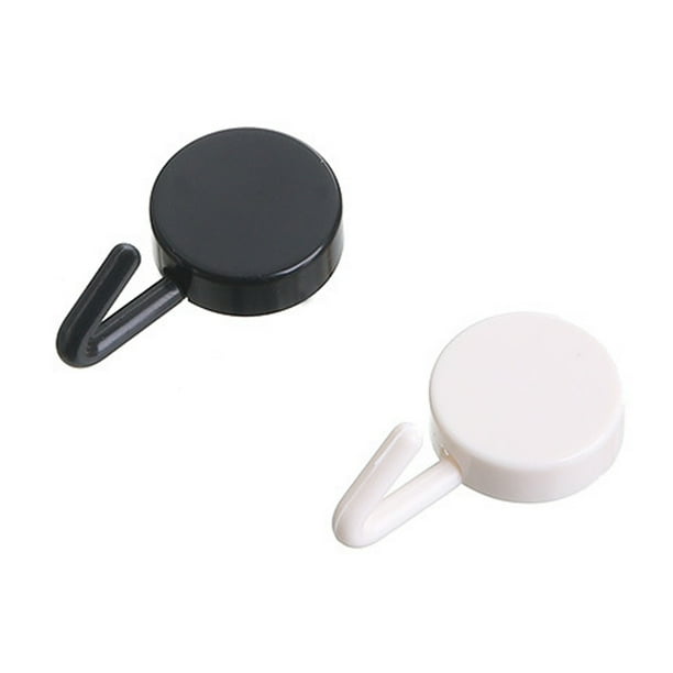 Wosthever Mini ganchos de 10 Uds., colgador de pared de plástico creativo nórdico, gancho adhesivo sin costuras, colgador sin rastro para el hogar, Almacenamiento y organización del hogar No.02 Wosthever HA001787-02B